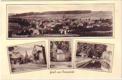 28908 Multi-image Ak Salutation de Farnstedt vers 1940