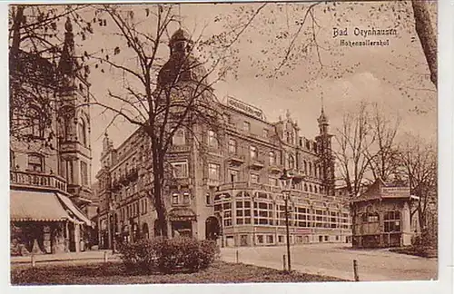 28709 Ak Bad Oeynhausen Hohenzollernhof 1921