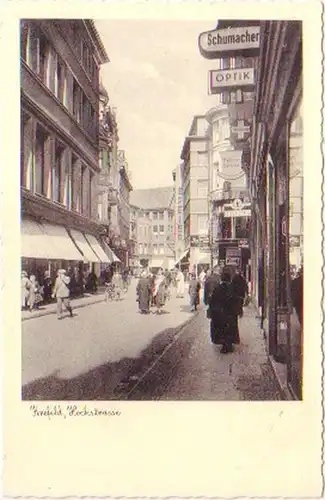 28688 Ak Krefeld Hochstrasse vers 1940