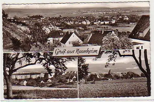28652 Mehrbild-Ak Gruß aus Naunheim, Kreis Wetzlar 1965