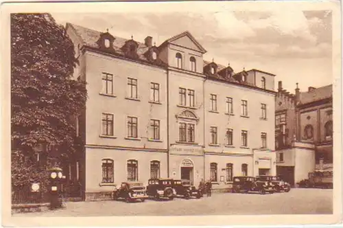 28642 Ak Wilkau Hasslau Hotel Stadt Kirchberg um 1930