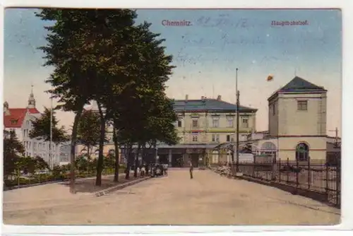 28624 Ak Chemnitz Hauptbahnhof 1912
