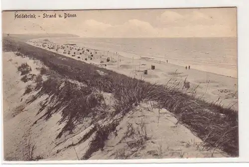28578 Ak Heidebrink Strand und Dünen 1926