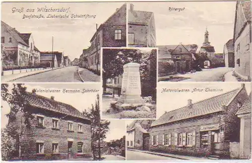 28577 Multi-image Ak Salut de Witscherdorf vers 1920