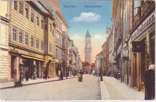 28482 Ak Bautzen Reichenstrasse um 1910
