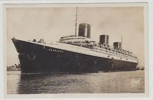 28465 Ak bateau de passagers Normandie vers 1935