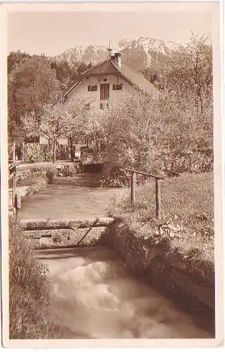 28459 Ak Weißbach bei Bad Reichenhall Gasthaus 1941