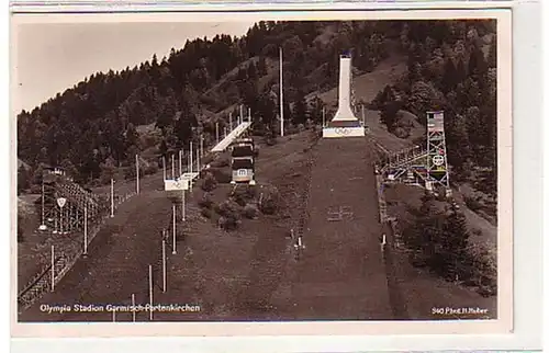 28398 Ak Olympia Stadion Garmisch-Partenkirchen um 1936