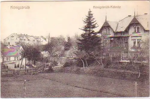 28361 Ak Königsbrück Königsbrück-Käbnitz 1913