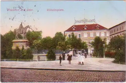 28319 Ak Frankfurt an der Oder Wilhelmsplatz 1913