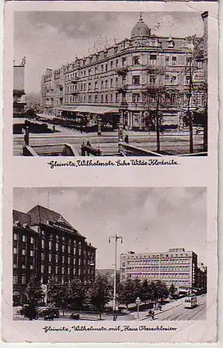 28282 Multi-image Ak Gleiwitz Wilhelmstraße vers 1940