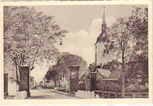 28275 Ak Loitz in Vorpommern Marktstraße um 1940