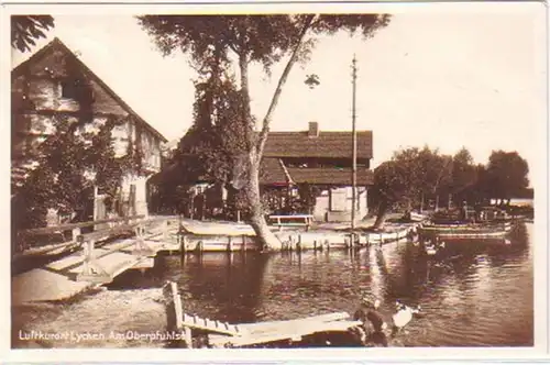 28267 Ak station de cure aérienne de Lychen au lac supérieur de Pfuhl 1932