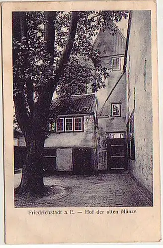 28263 Ak Friedrichstadt a.E. Hof de l'ancienne pièce 1937