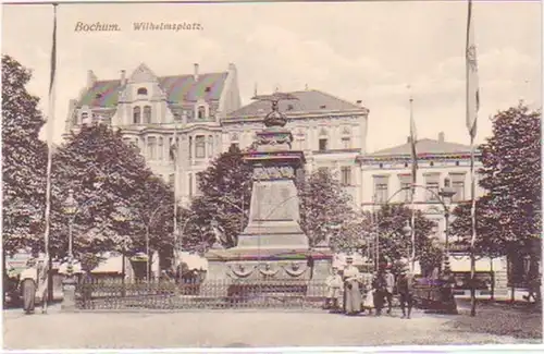 28260 Ak Bochum Wilhelmsplatz vers 1910
