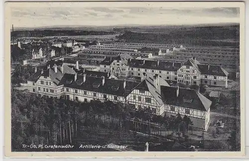 28251 Ak Place de l'exercice militaire Comte Köhr Artillerie- et Stallager 1935