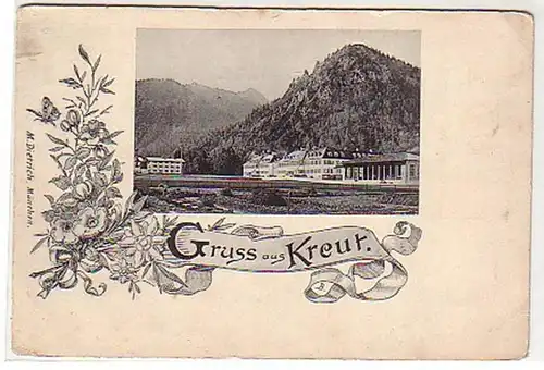 28187 Ak Gruss aus Kreut um 1900