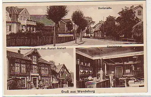 28159 Mehrbild-Ak Gruß aus Wendeburg Gasthof usw. 1935