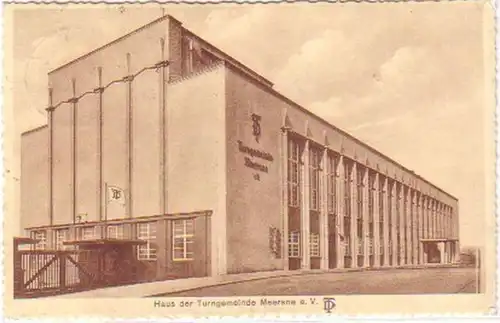 28155 Ak Haus der Turngemeinde Meerane e.V. 1929