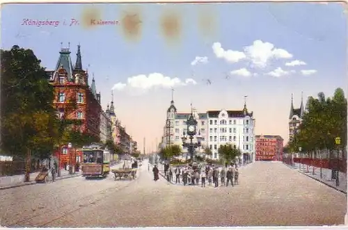 28113 Ak Königsberg in Ostpreussen Kaiserstraße 1914