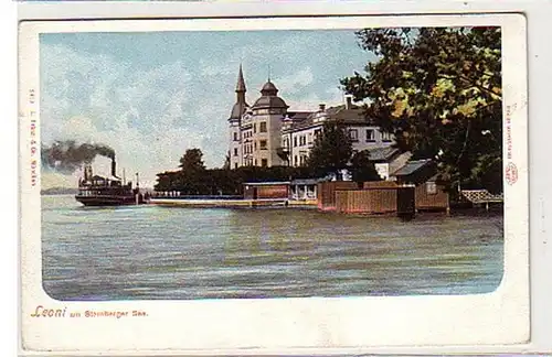 28103 Ak Leoni au lac de Starnberg vers 1900