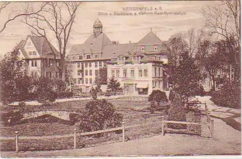 28074 Ak Weissenfels a.S. Reform Real Gymnasium vers 1925