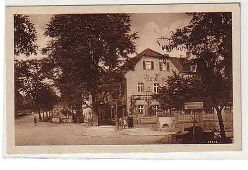 28070 Ak Bahnwiese Baumwiese Waldgasthof um 1930