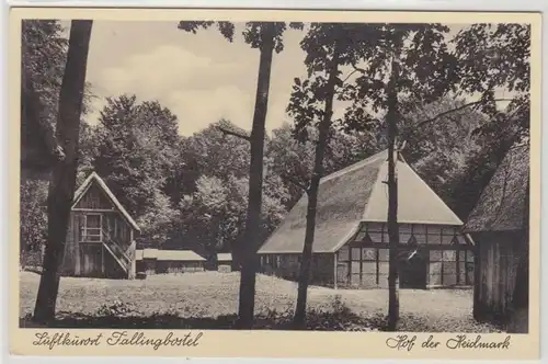 28063 Ak station thermale Fallingbostel Hof de Heidmark 1930