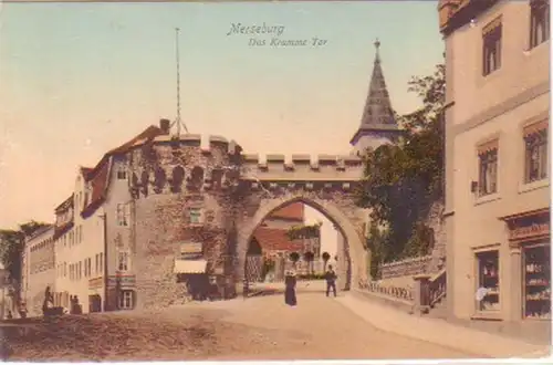 28026 Ak Merseburg das krumme Tor 1909