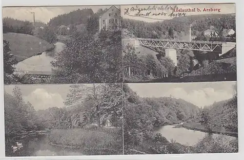 28006 Multi-image Ak Röslauthal près d'Arzberg 1914