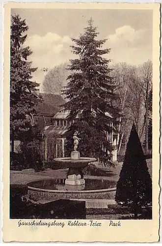 27996 Ak Coblence Trèves Trainingsburg Park vers 1940