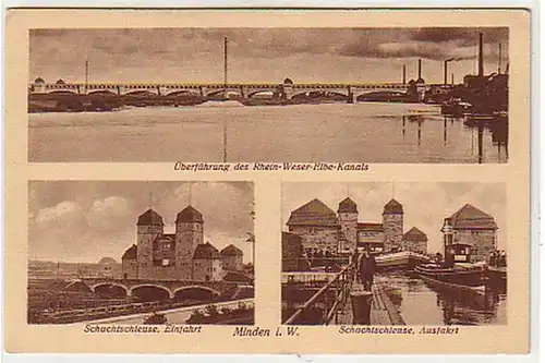 27972 Multi-image Ak Minden en Westphalie vers 1930