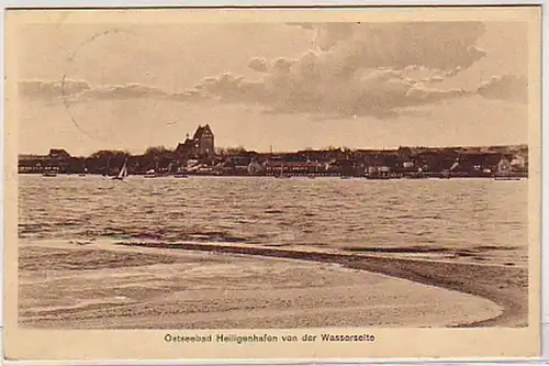 27955 Ak Ostseebad Heiligenhafen von der Wasserseite