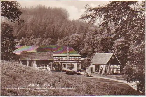 27931 Ak Mühltal in Thüringen Froschmühle 1936