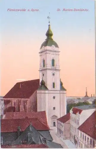 27927 Ak Fürstenwalde Spree St. Marie Domkirche vers 1910