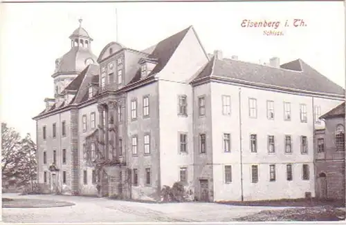 27918 Ak Eisenberg in Thüringen Schloss um 1920
