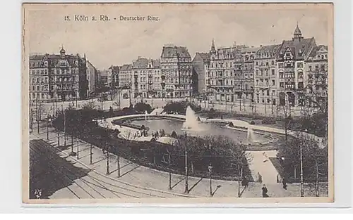 27903 Ak Köln a. Rh. Deutscher Ring 1916