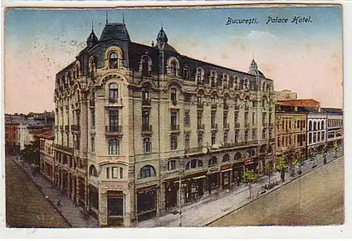 27776 Ak Bucarest Roumanie Palace Hotel vers 1920