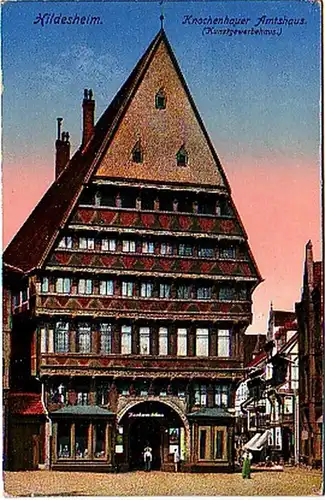27757 Ak Hildesheim Knochenhauer Amtshaus um 1910