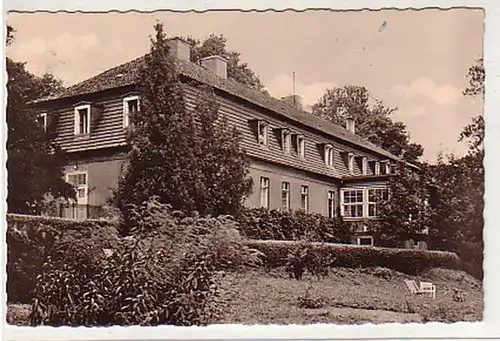 27753 Ak Bad Saarov Pieskov Maison Eibenhof 1958