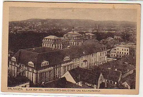 27743 Ak Erlangen Kgl. Bibliothèque universitaire vers 1920