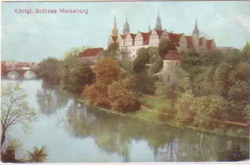 27736 Ak königliches Schloß Merseburg 1907