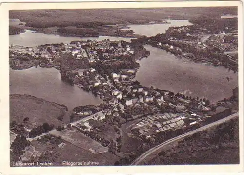 27719 Ak station de cure aérienne de Lychen photographie aérienne vers 1940