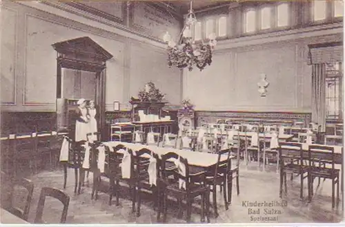 27704 Ak Kinderheilbad Bad Sulza Speisesaal 1909