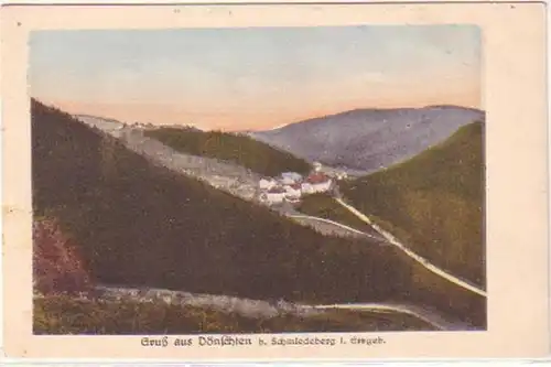 27697 Ak Gruß aus Dönschten bei Schmiedeberg um 1915