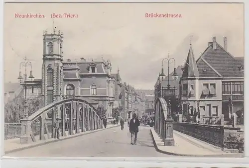 27693 Ak Neunkirchen (Bez. Trier) Brückenstrasse 1903