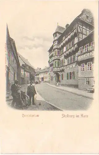 27641 Ak Stolberg im Harz Consistorium um 1900