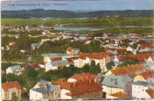 27630 Ak Bad Freienwalde an der Oder Panorama 1926