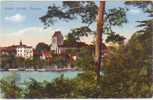 27629 Ak Kurort Lychen Panorama um 1915