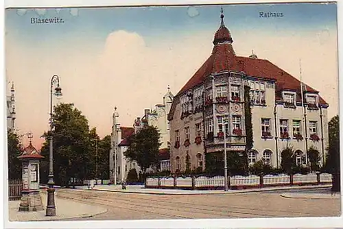 27620 Ak Blasewitz Rathaus um 1920